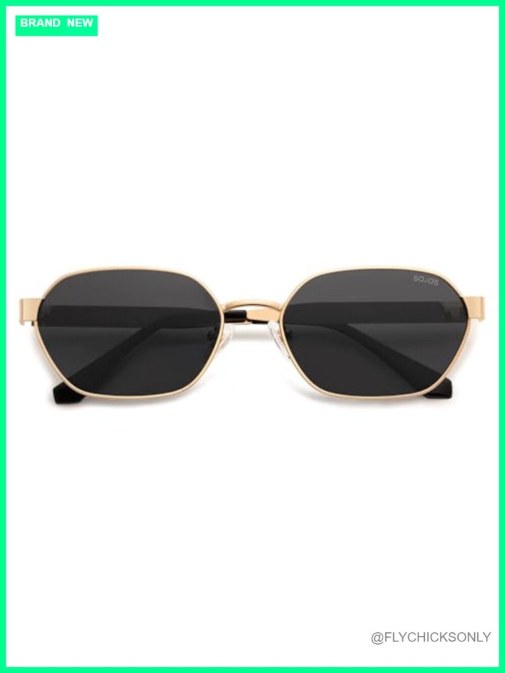 Polarized Hexagonal Sunglasses UV400 Retro Shades